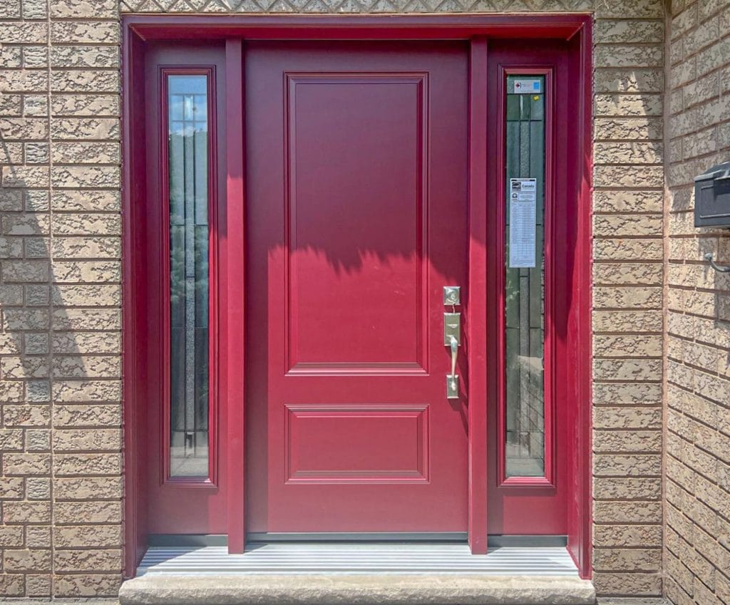 Exterior Steel Doors with Glass EcoTech Windows & Doors