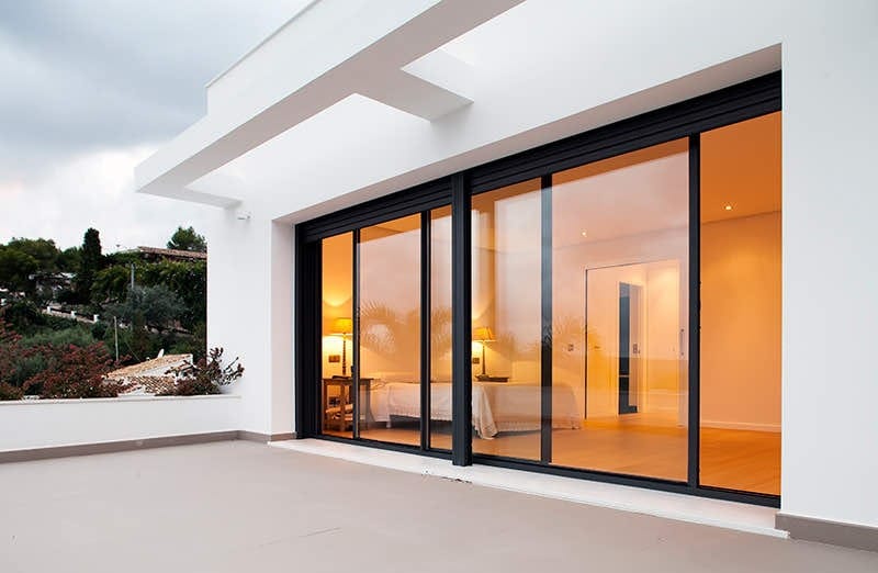 aluminum external sliding doors