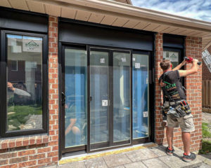 installing sliding patio doors
