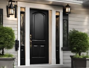 Are Black Front Doors Trending - EcoTech Windows & Doors