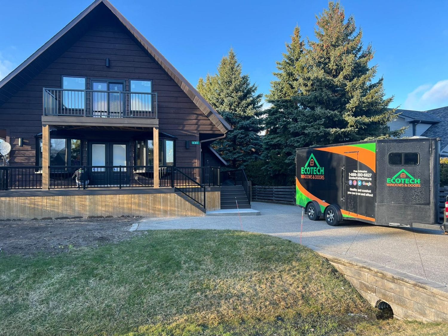 Fresh curb appeal with EcoTech Windows and Doors