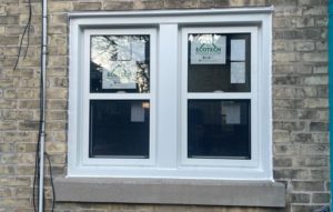 Image of EcoTech windows installed as replacements, reducing condensation and moisture buildup to keep the home safe and dry.