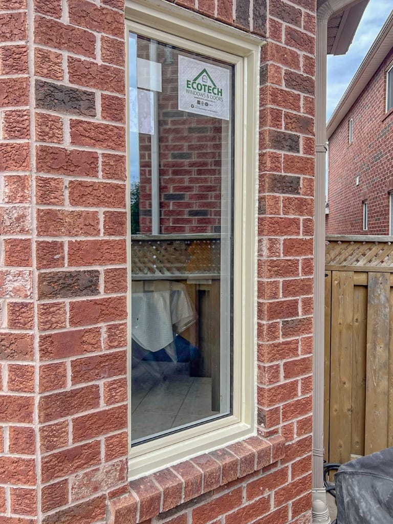 Double glazed windows installed in canada