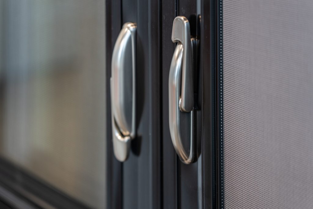 Premium hardware is a standard feature of EcoSmart windows from EcoTech.