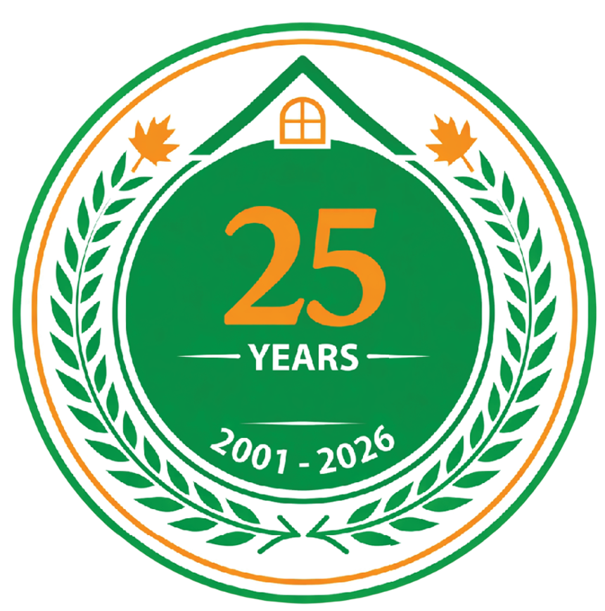 EcoTech 25th Anniversary Badge